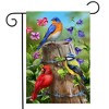 Briarwood Lane Spring Garden Flag 12x18 For Outdoor Fence Post Birds For Spring Garden Flag Flags For Outside - 2 of 4