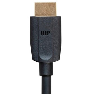 Monoprice Ultra 8K HDMI Cable - 3 Feet - Black | High Speed, 8k@60Hz,HDR, 48Gbps, eARC, Compatible with PS 5 / PS 5 Digital Edition / Xbox Series X & - 1 of 4