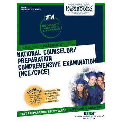  National Counselor Examination (NCE) - (Admission Test) by  National Learning Corporation (Paperback) 