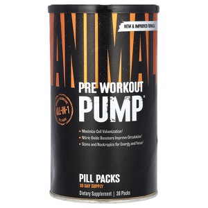 Animal Pre Workout Pump, Pill Packs , 30 Packs - 1 of 3