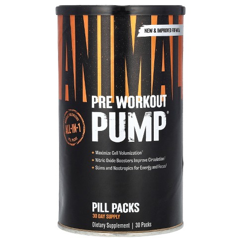 Animal Pre Workout Pump, Pill Packs , 30 Packs - image 1 of 3