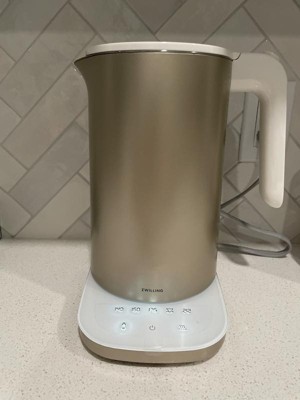 Zwilling Enfinigy 1.56-qt Cool Touch Stainless Steel Electric Kettle Pro, Tea  Kettle, Silver : Target