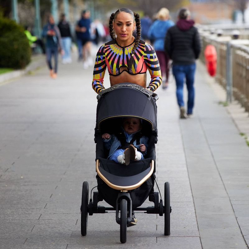 Baby Jogger City Royalty Summit X3 Jogging Stroller Robin Arzon Influencer Collection, 2 of 6