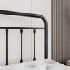 FULL Metal Platform Bed Frame with Headboard, Strong Slat Support, No Box Spring Needed,Easy Assembly BLACK - 2 of 4