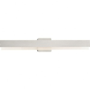Progress Lighting Semblance LED Linear Vanity Light, 1-Light, Brushed Nickel, Acrylic Diffuser, 32" - 1 of 1
