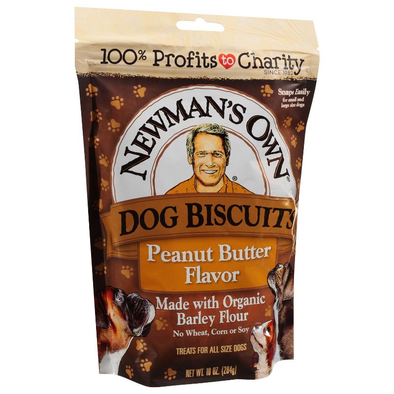 Newman&#39;s Own Peanut Butter Biscuits Dog Treat - 10oz, 6 of 11