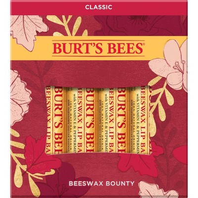Burt's Bees Beeswax Bounty Classic Lip Balm Gift Set - 4pk