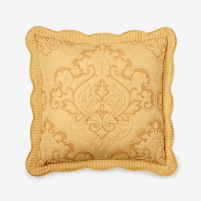 BrylaneHome Amelia Euro Sham - Euro, Honey Gold