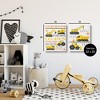 Stupell Industries Construction Zone Trucks & Phrases 2pc Canvas Art Set - 3 of 4