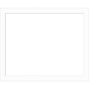 Amanti Art Basic Black Narrow Framed Dry Erase Magnetic Board - 1 of 4