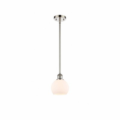 Athens - 1 Light Mini Pendant In Industrial Style-7.88 Inches Tall and 6 Inches Wide