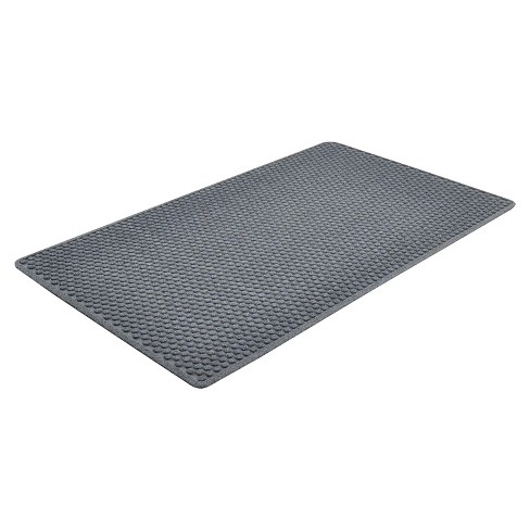 Slate Blue Solid Doormat - (4'x6') - HomeTrax - image 1 of 4