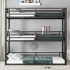 KWPZQEB Triple Bunk Bed with Safety Guardrails & Ladder, Metal Triple Bunk Bed with Noise-reduced Design, No Box Spring Need, Easy Assembly - 2 of 4
