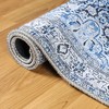 Geometric Floral Medallion Indoor Area Rug or Runner by Blue Nile Mills - 4 of 4