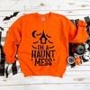 Simply Sage Market Women's Graphic Sweatshirt I'm A Haunt Mess - 3 of 4