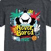 Men's - Disney - Mickey Never Bored Short Sleeve Graphic T-Shirt - 2 of 4