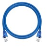 Monoprice Cat6A Ethernet Patch Cable - 5 Feet - Blue | Snagless RJ45, Stranded, 550Mhz, STP, Pure Bare Copper Wire, 10G,26AWG - 4 of 4