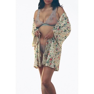 Women's MARIANNE FLORAL ORGANIC COTTON Duster - ONLY HEARTS