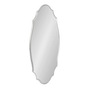 Kate and Laurel Leanna Scalloped Oval Wall Mirror - 1 of 4