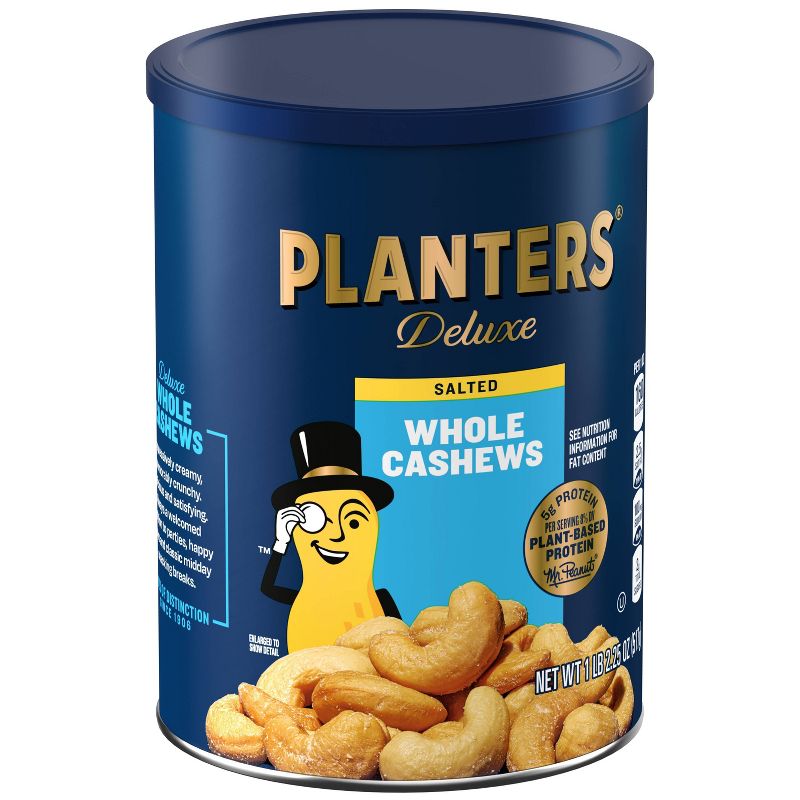 Planters Deluxe Salted Whole Cashews - 18.25oz, 2 of 13