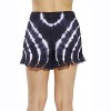 Riviera Sun Women's Tie-Dye Boho Shorts – Lightweight Rayon Summer Lounge Shorts with Drawstring Waist - 4 of 4