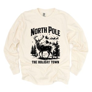 Simply Sage Market The Holiday Town Garment Dyed Long Sleeve - 1 of 4
