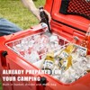 Hooure 26 in. Cooler with Wheels, Ice Chests Portable Camping Cooler Holds Ice up to 6 Days, Leak-Proof Outdoor Insulated Cooler with Handle - 4 of 4