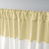 Exclusive Home Darma Sheer Linen Rod Pocket Curtain Panel Pair - 3 of 4