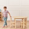 ECR4Kids 30in D Round Hardwood Table with 22in Legs - 3 of 4