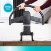 Able Life Click-N-Go Bed Handle, Removable Bedside Safety Rail for Seniors, Black - 3 of 4