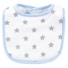 Hudson Baby Infant Boy Cotton Terry Bib and Burp Cloth Set 5pk, One Cool Dude, One Size - 3 of 4