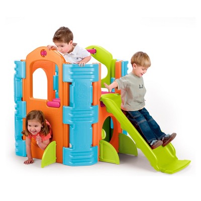 Vibrant Multicolor Plastic Indoor Outdoor Activity Playset
