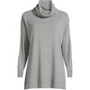 Lands' End Women's Long Sleeve Cozy Knit Cowl Neck Tunic - 3 of 3