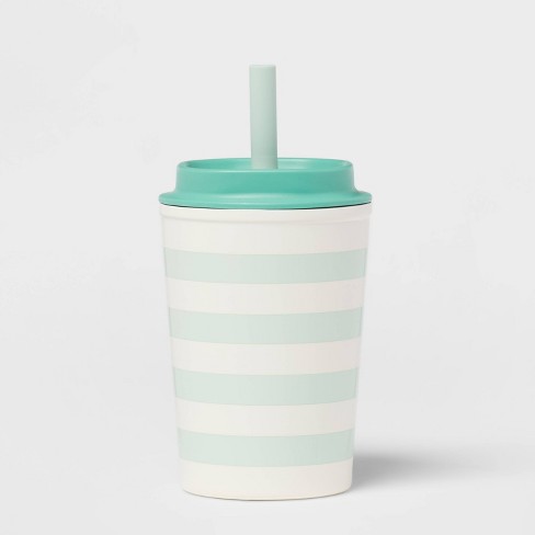 Kids' 12oz Leak Proof Stainless Steel Portable Straw Tumbler Mint Green -  Pillowfort™ : Target