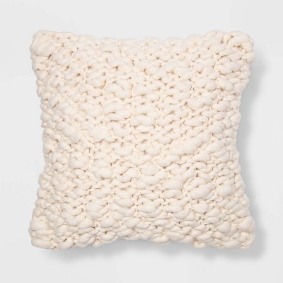 Chunky Weave Square Throw Pillow - Project 62™