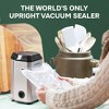 InstaSeal Vacuum Sealer Food Saver Bag Sealer Machine Upright Suction Base With 50 Food Safe Storage Bags - 4 of 4