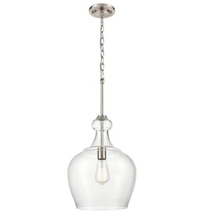 Millennium Lighting Corra 1 - Light Pendant in  Brushed Nickel - 1 of 4