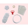 68ct Balloon Garland Accessory Kit Clear: Includes Balloon Tape & Ties for All Occasions by Ginger Ray - 3 of 3