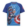 Marvel Little Avengers Boy's 4-Pack Superhero Short Sleeve T-Shirt Set for Toddlers and Big Kids - 3 of 4