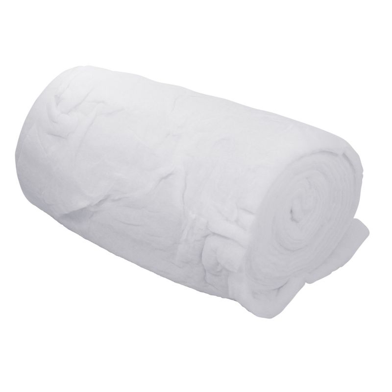 Northlight White Artificial Christmas Soft Snow Commercial Blanket Roll 45', 1 of 2