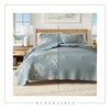 Coastal Beach Reversible Quilt Set With Shams - Great Bay Home - 4 of 4