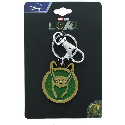 SalesOne LLC Marvel Loki Key Chain Base Metal And Enamel 4x3.5cm