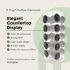 OnDisplay Luxe Acrylic Coffee Pod Carousel Holder - Holds 20 Capsules - Compatible with Keurig® K-Cups - 2 of 4
