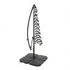 WestinTrends 10 Ft Outdoor Patio Cantilever Offset Umbrella with Base Weights - 2 of 3