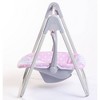 JC Toys Berenguer Boutique Playtime 2 in 1 Baby Doll Swing and Portable Carrier Pink for Dolls - 4 of 4