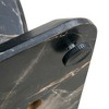 UPHA Modern Minimalist Marble-Patterned MDF Square Coffee Table - 3 of 4
