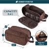 PAVILIA Toiletry Bag Women Men, Travel Toiletries Organizer Case, Essentials Shaving Dopp Kit, Cosmetic Make Up Accessories - 4 of 4
