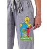 Sesame Street Women's Elmo And Friends Sleep Pajama Pants Grey - 2 of 4