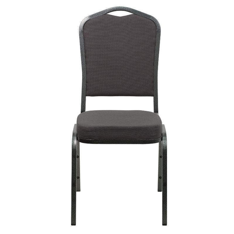 Emma and Oliver Crown Back Stacking Banquet Dining Chair, 3 of 13