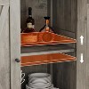 Farmhouse Buffet Cabinet Storage Cabinet with Doors and Shelves, Kitchen Buffets and Sideboards - 2 of 4